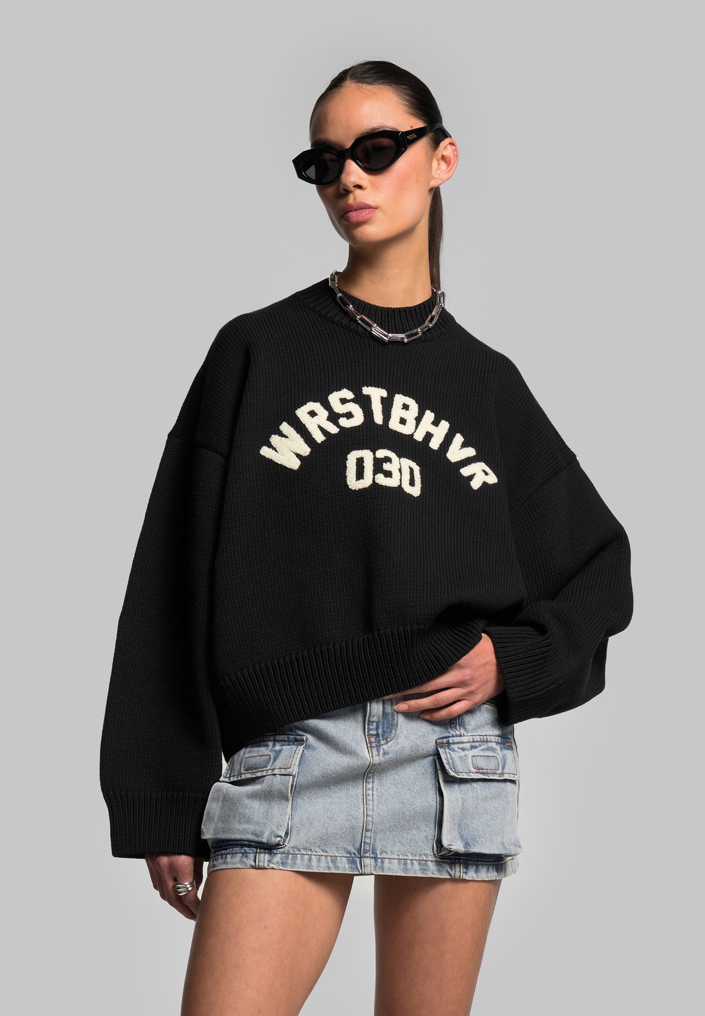 

Джемпер LUNA V2 SWEATER WRSTBHVR, черный
