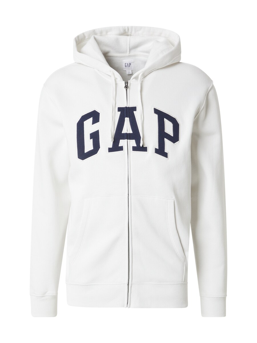 

Толстовка с капюшоном на молнии GAP HERITAGE, светло-серый
