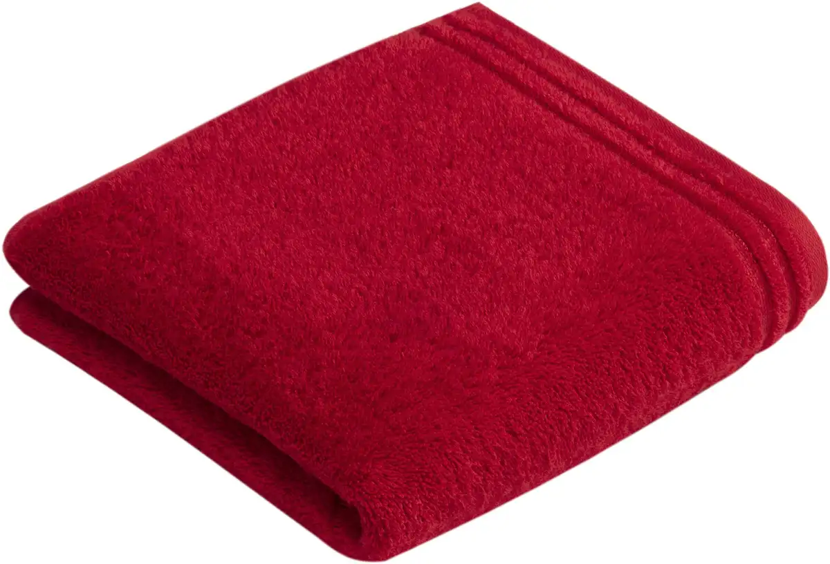 

Полотенце Vossen "Calypso Feeling", (2 шт.), с узкой каймой, из 100% высококачественного хлопка, веганское, однотонное 60х110 см (2 шт.), цвет purpur