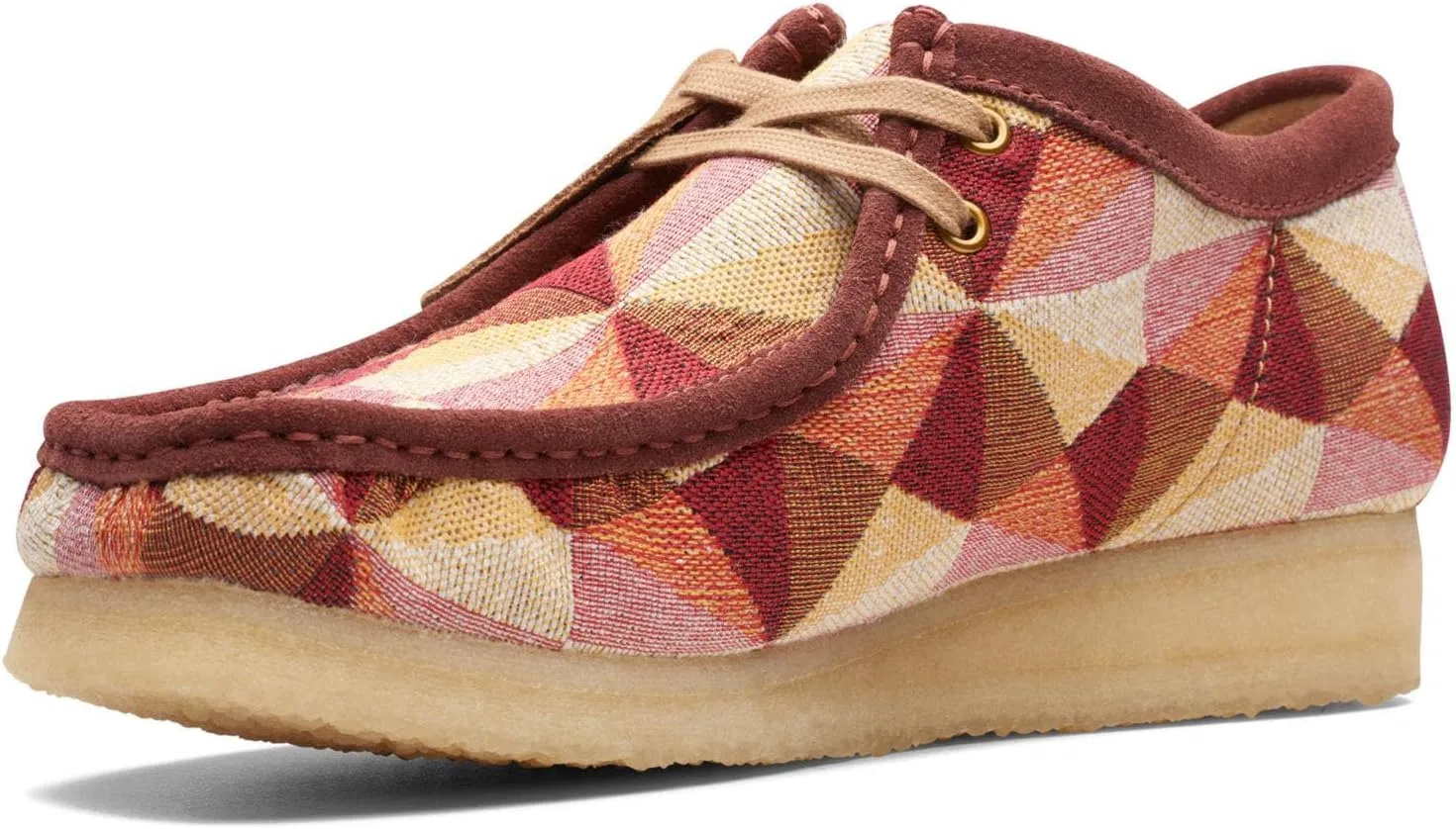 Ботинки Clarks Wallabee, желтый — фото 4