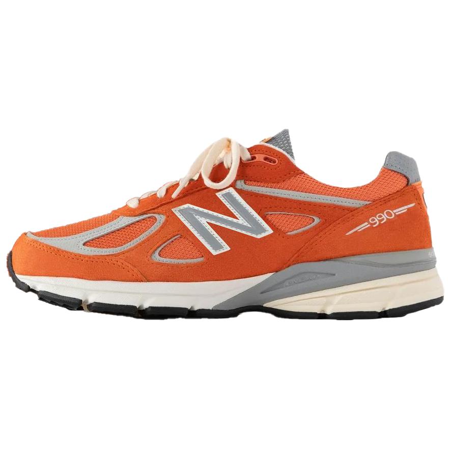 New Balance 990v4 MiUSA Aime Leon Dore Red Clay Оранжевый