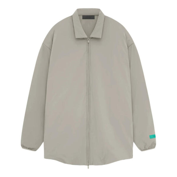 

Куртка nyon filled shirt jacket 'seal' Fear Of God Essentials, серый