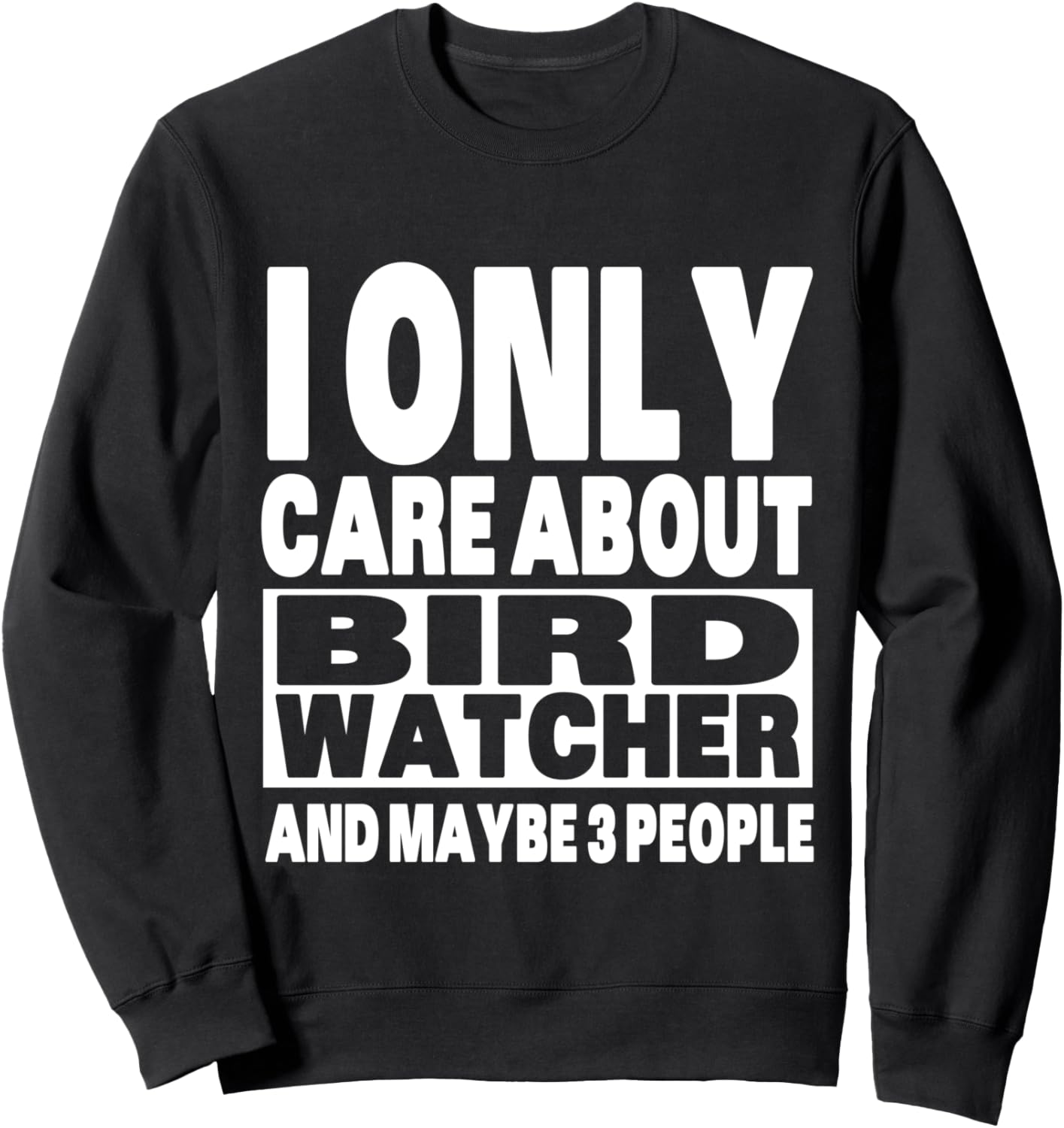 

Забавная саркастическая толстовка с надписью Меня интересует только наблюдение за птицами, черная Funny Bird Watcher Sarcasm