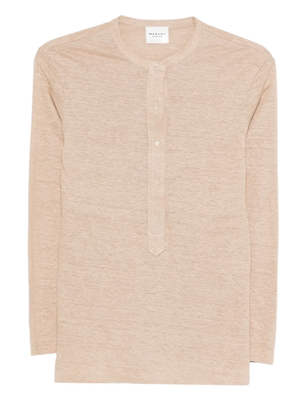 

Футболка lucy на пуговицах MARANT ÉTOILE, нейтральный