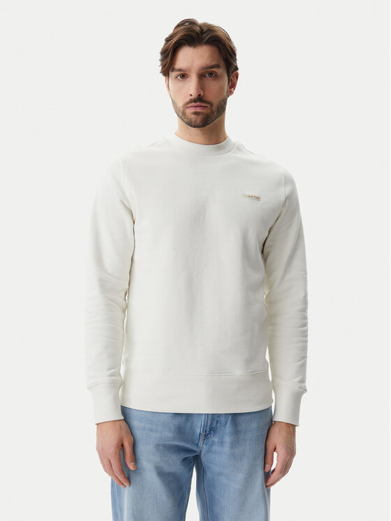 

Толстовка обычного кроя J30J327530 Calvin Klein Jeans, экрю