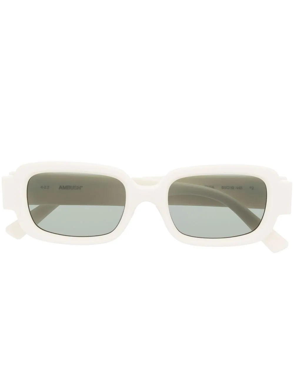 

Солнцезащитные очки Thia в квадратной оправе Ambush Eyewear, зеленый