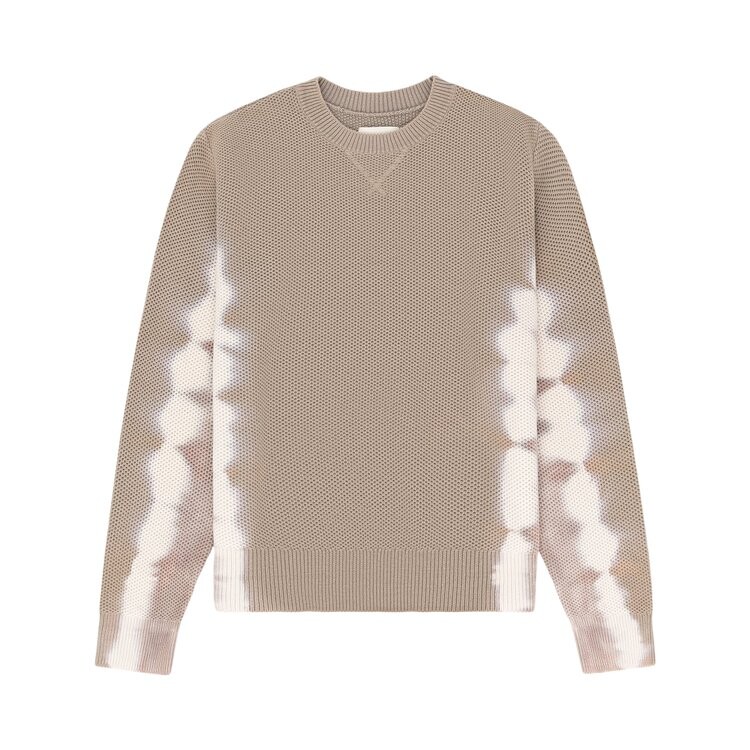 

Свитер Aimé Leon Dore Tie Dyed Crewneck Sweater, бежевый