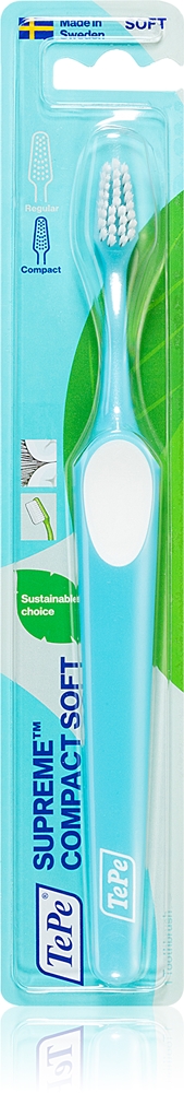 

Зубная щетка Color Compact, очень мягкая Tepe, 1 шт