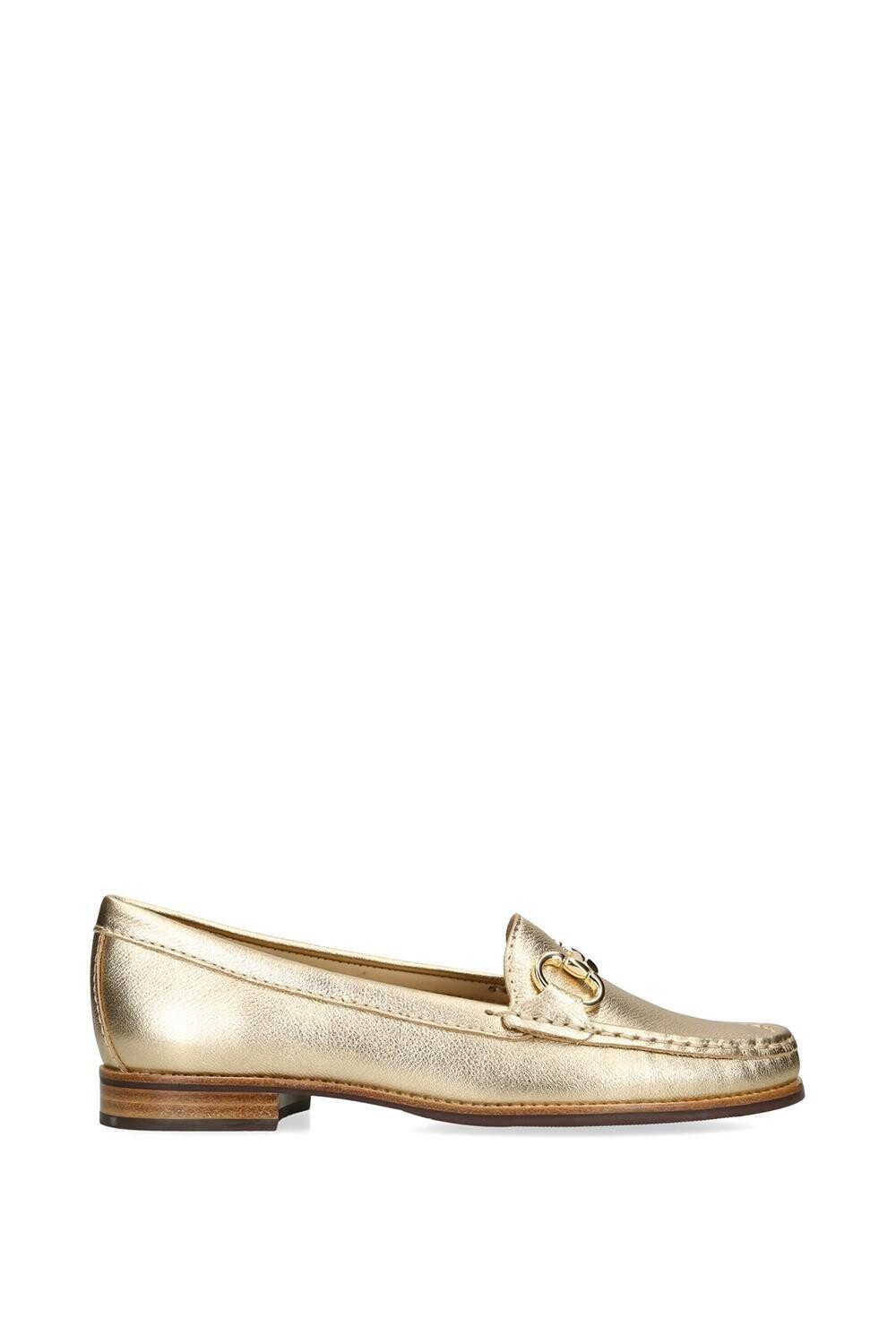 

Кожаные балетки "Матильда" KG Kurt Geiger, металлик
