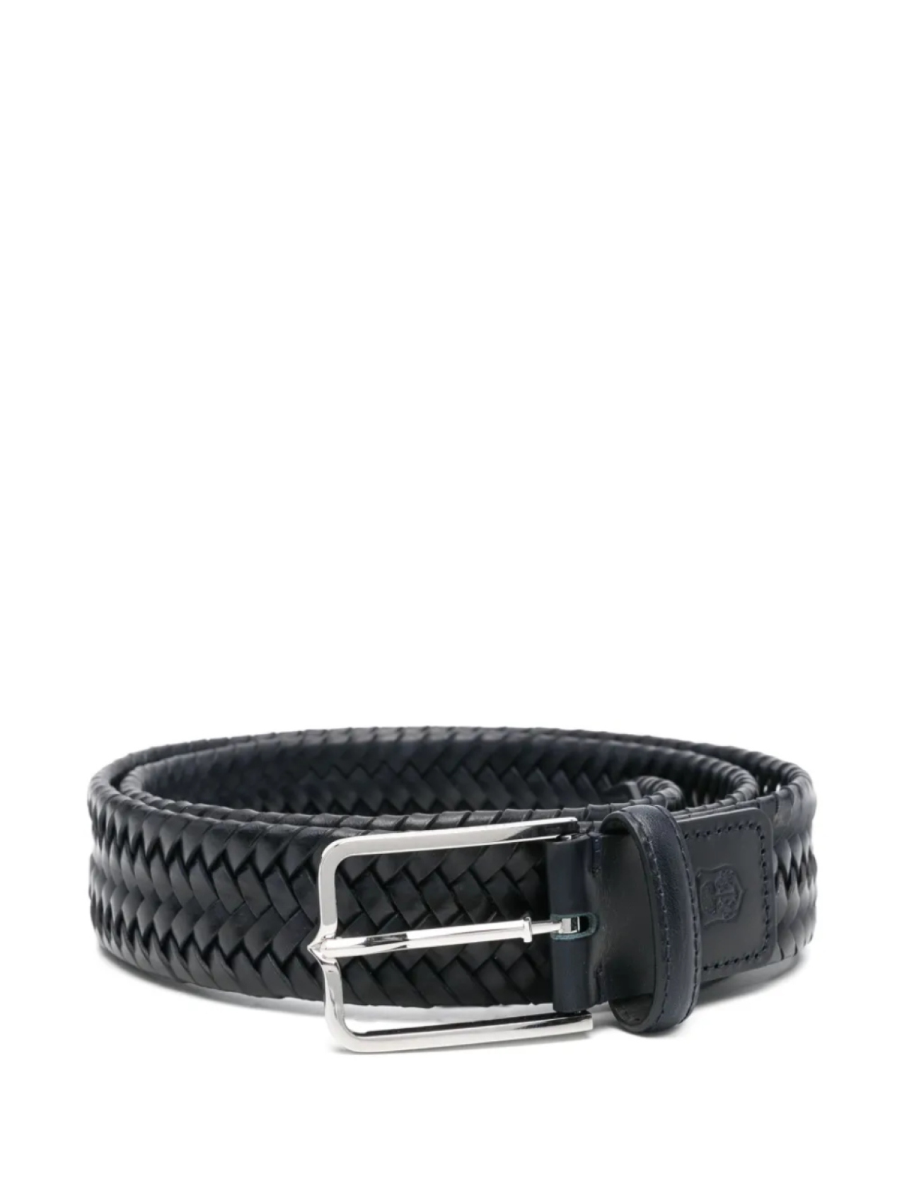 

Плетеный пояс Corneliani, синий