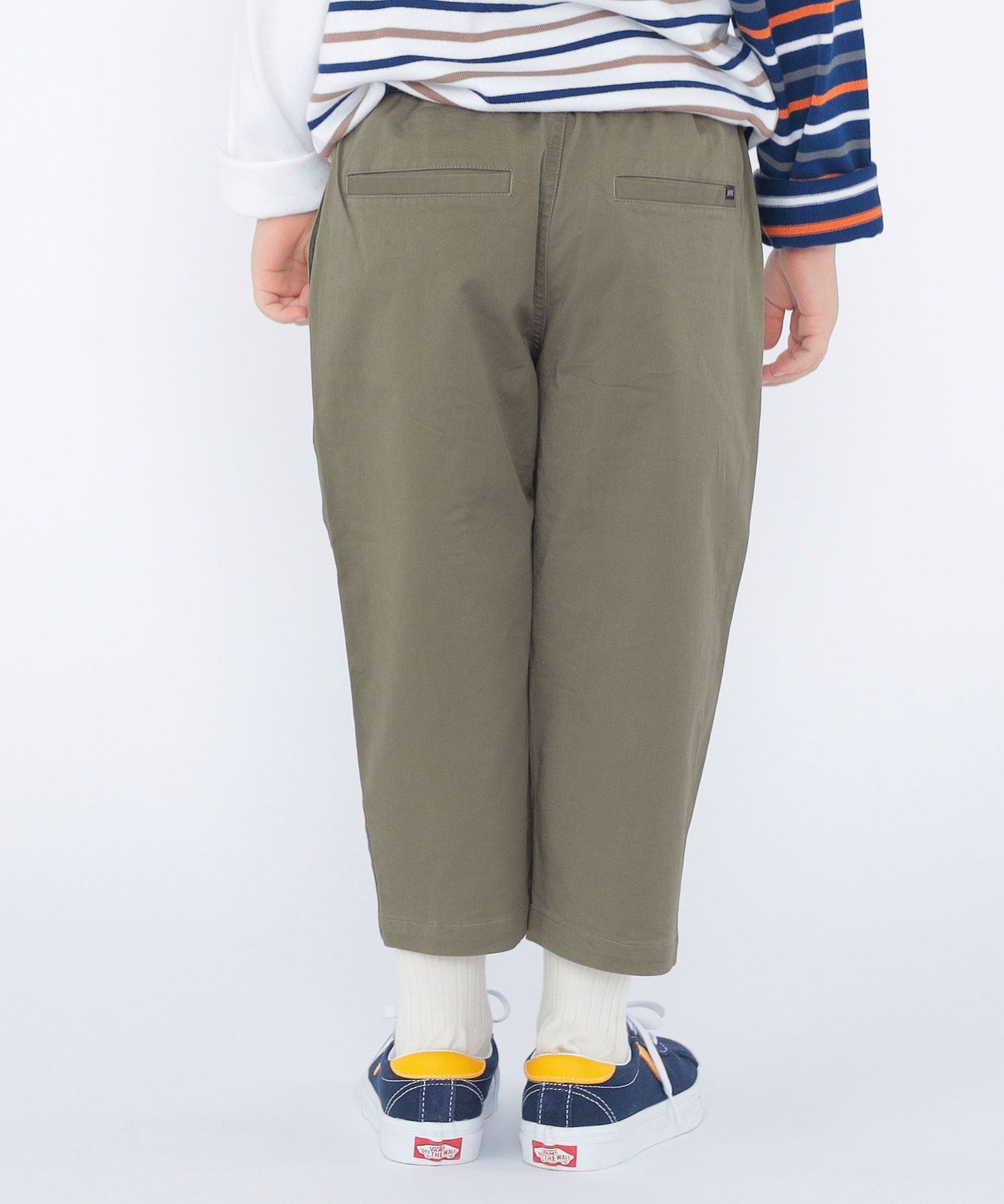 Детские брюки SHIPS: 100–130 см / Зауженные укороченные брюки SHIPS KIDS, Olive