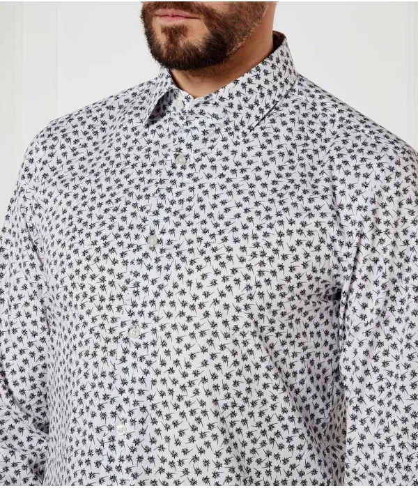 H-Hank-S-Kent-C1-232 футболка slim fit Boss, белый — фото 4