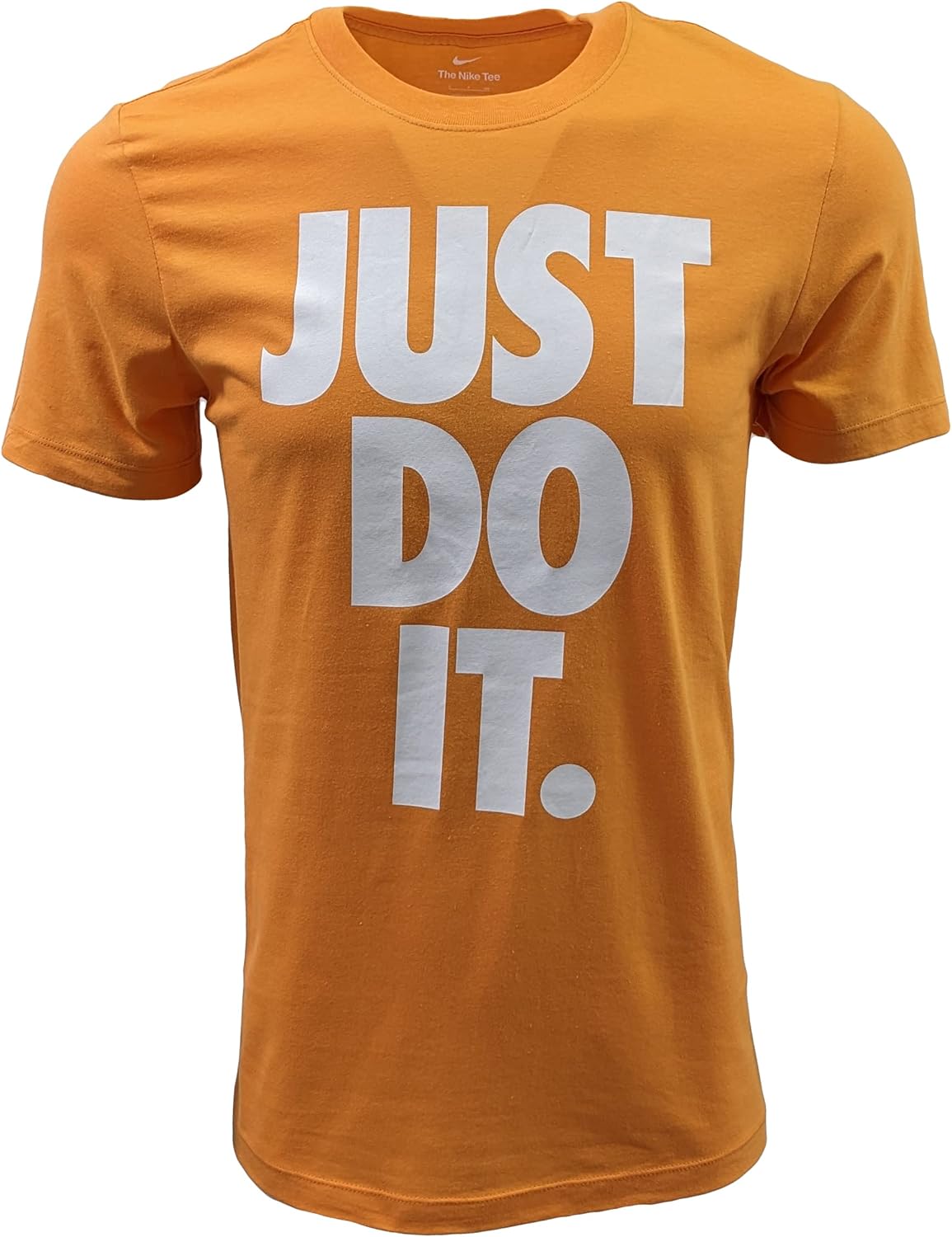 

Мужская футболка Nike Just Do It с большим логотипом, Kumquat/White, Белый, Мужская футболка Nike Just Do It с большим логотипом, Kumquat/White