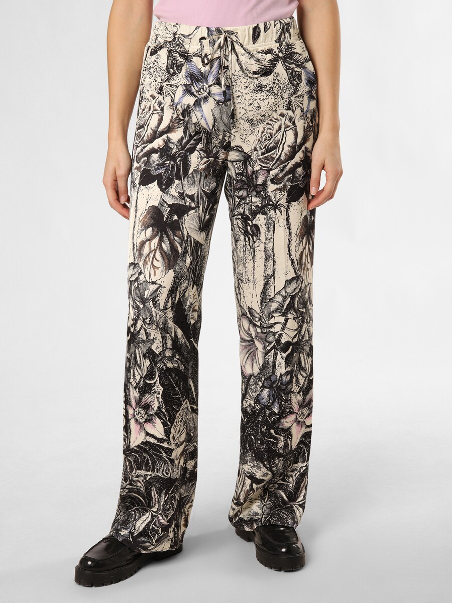 

Обычные брюки со складками спереди Cambio Avril, бежевый