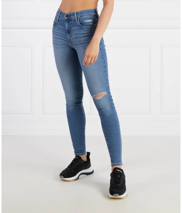 720 hirise супер узкие джинсы Island Super skinny fit Levi'S, синий — фото 3