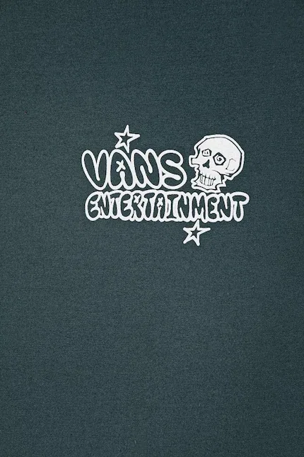 Футболка детская из хлопка Vans, бирюзовый — фото 3