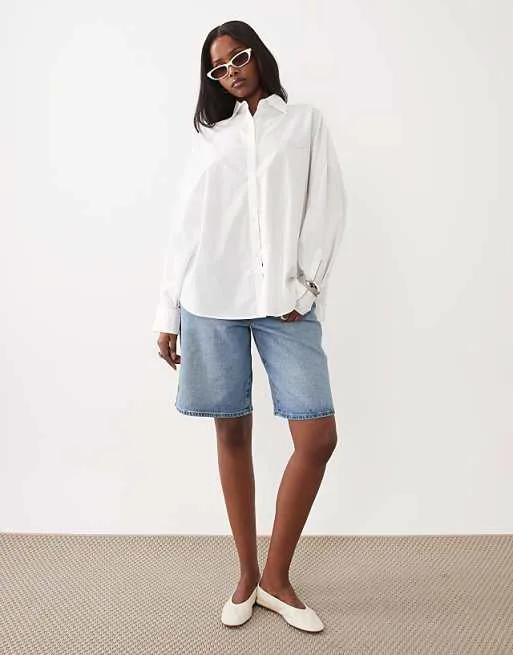 

Белая рубашка Hugo Blue Edafne