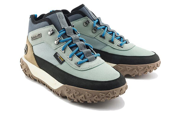 Кроссовки greenstride motion 6 leather super ox 'light grey nubuck' Timberland, серый — фото 3