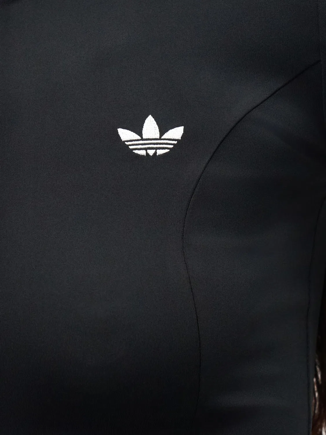 Вязаный кардиган Adidas Originals ESS черного цвета — фото 2