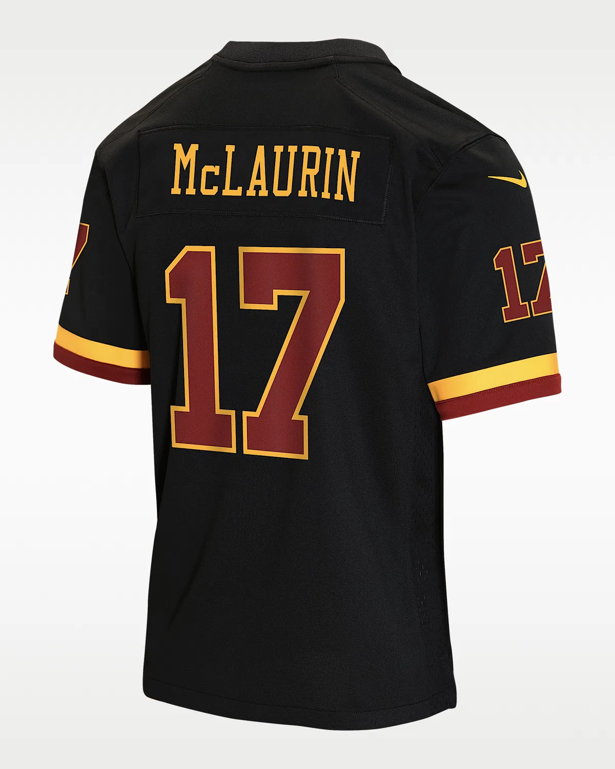 Детская игровая футболка Terry McLaurin Washington Commanders, Black — фото 2