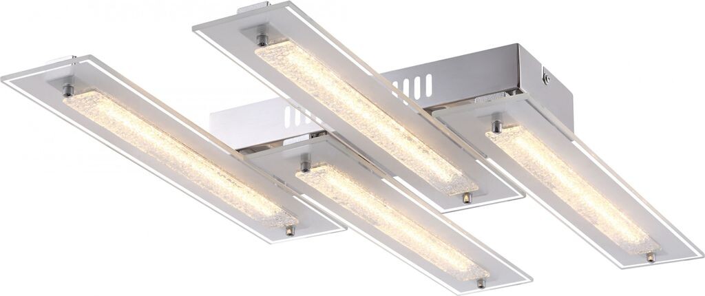 

Потолочный светильник Globo Dl хром, 4Xled 48696-4D Globo Lighting, серебро