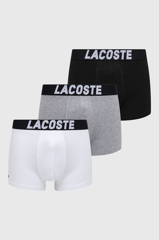 

Боксеры (3 шт.) Lacoste, черный