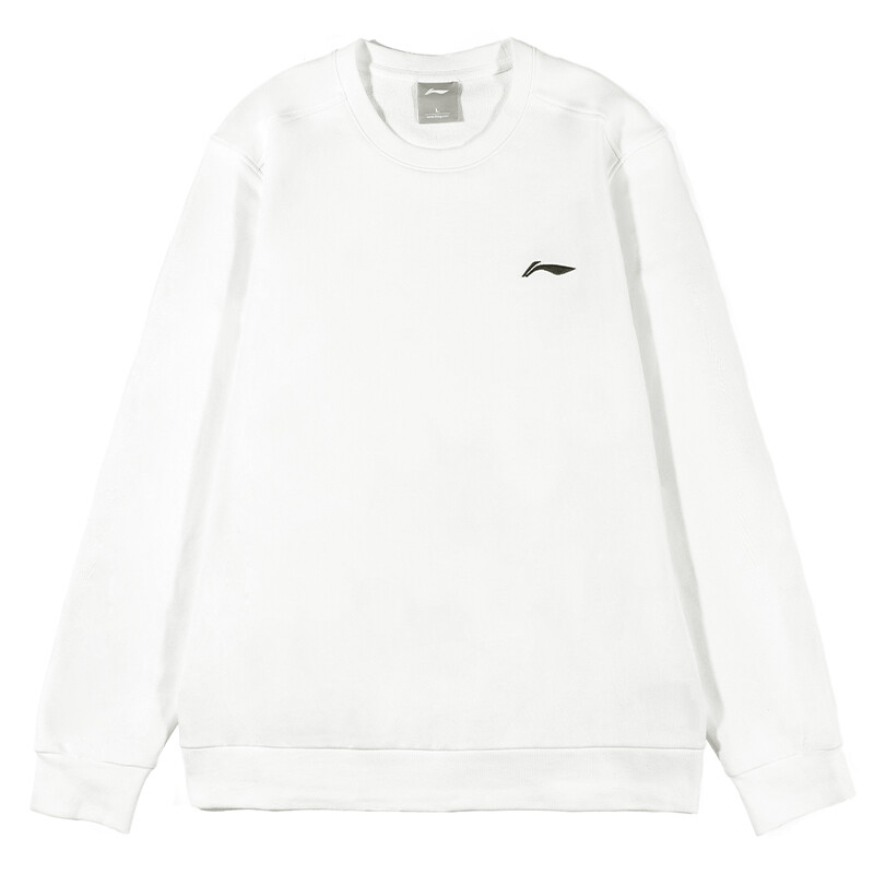 

Толстовка унисекс белая Lining, белый