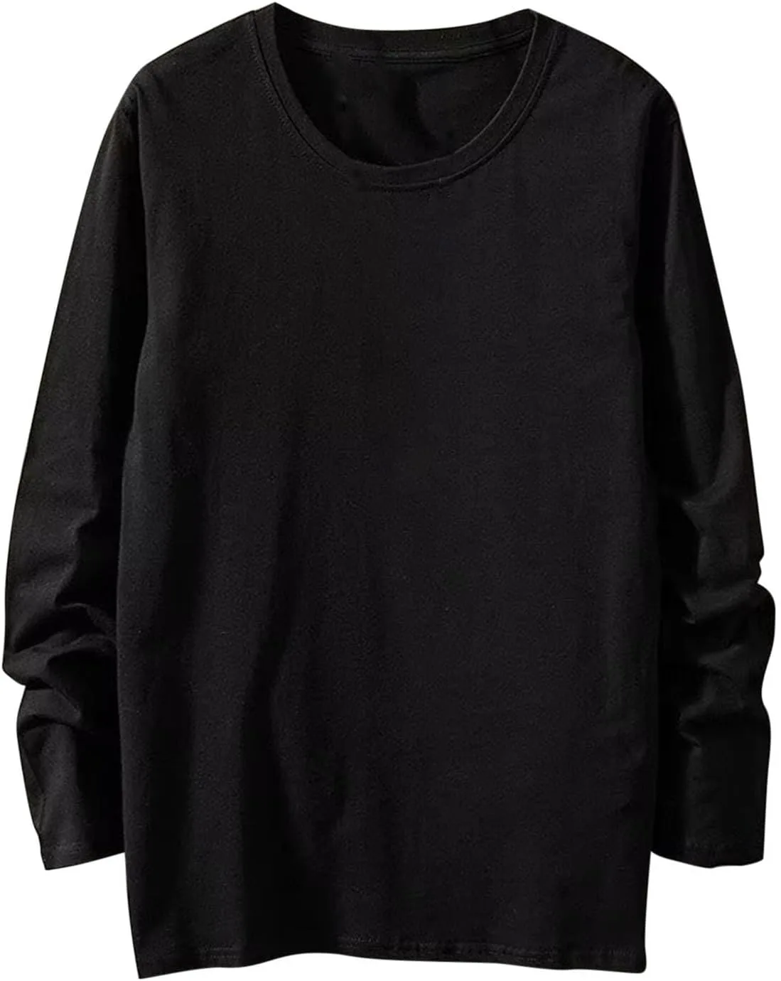 

Футболка мужская Big and Tall, длинный рукав, хлопок, свободный крой