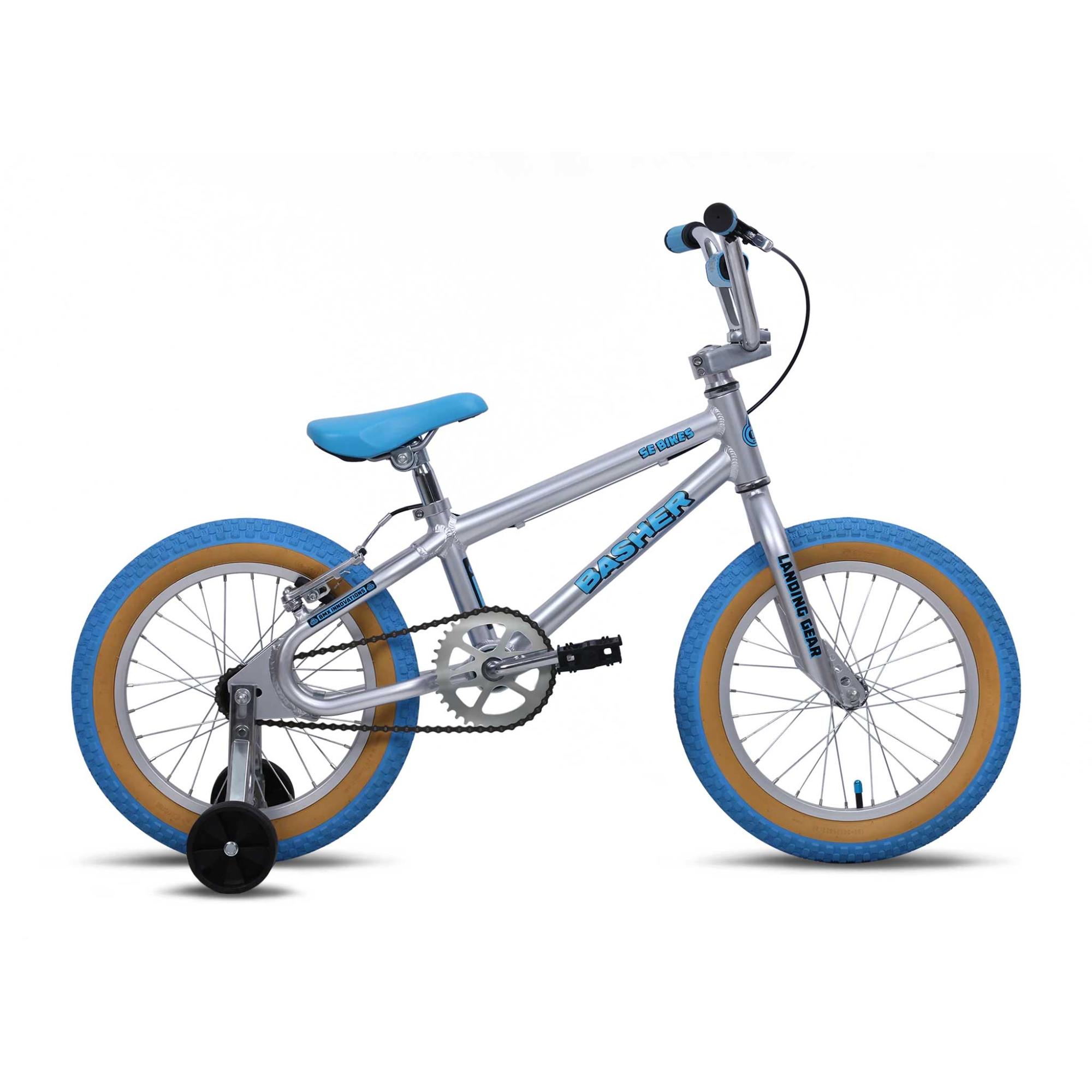 

Детский велосипед SE BIKES Basher 16 Freestyle SE Bikes, Silver Streak