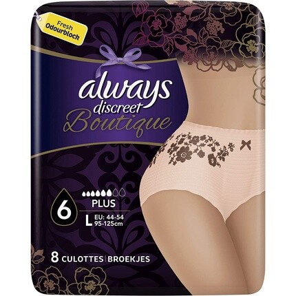 

Бутик нижнего белья Always Discreet при недержании, размер L