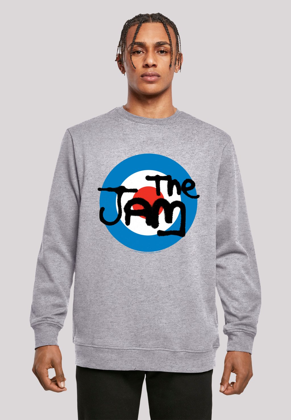 

Толстовка THE JAM BAND CLASSIC LOGO F4NT4STIC, серый