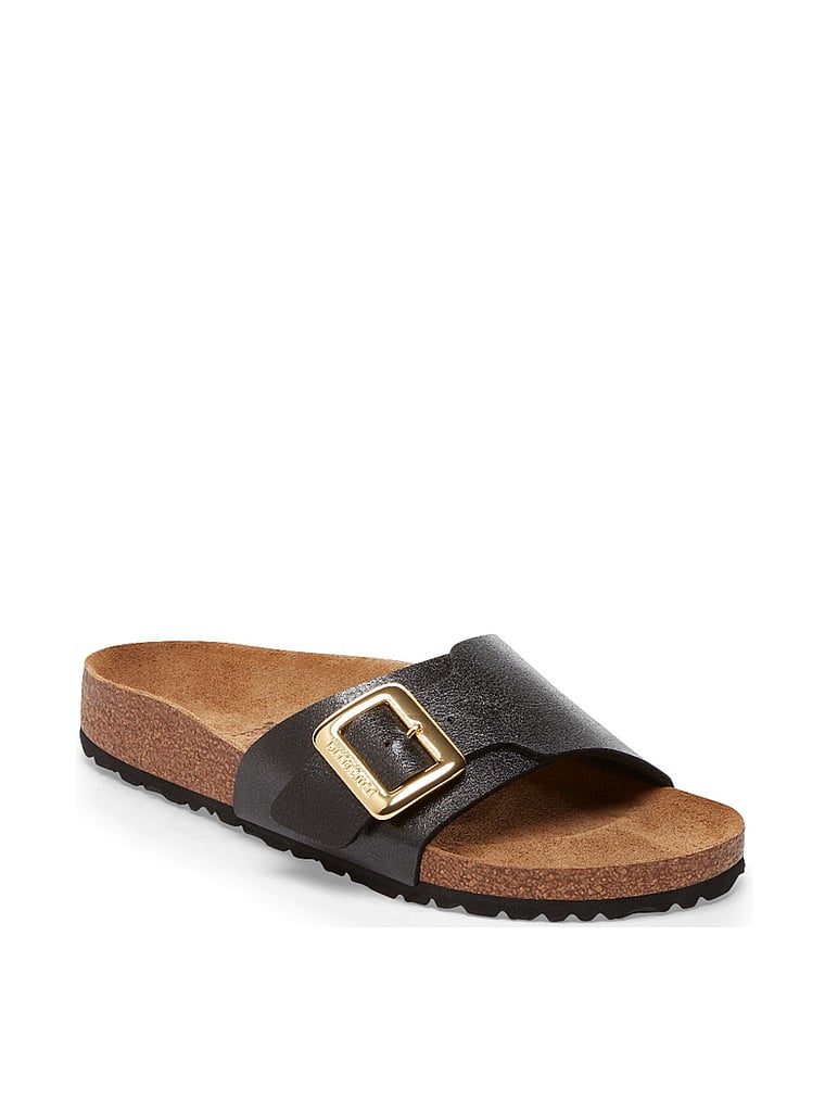 Сандалии с пряжкой Catalina Birkenstock, цвет licorice