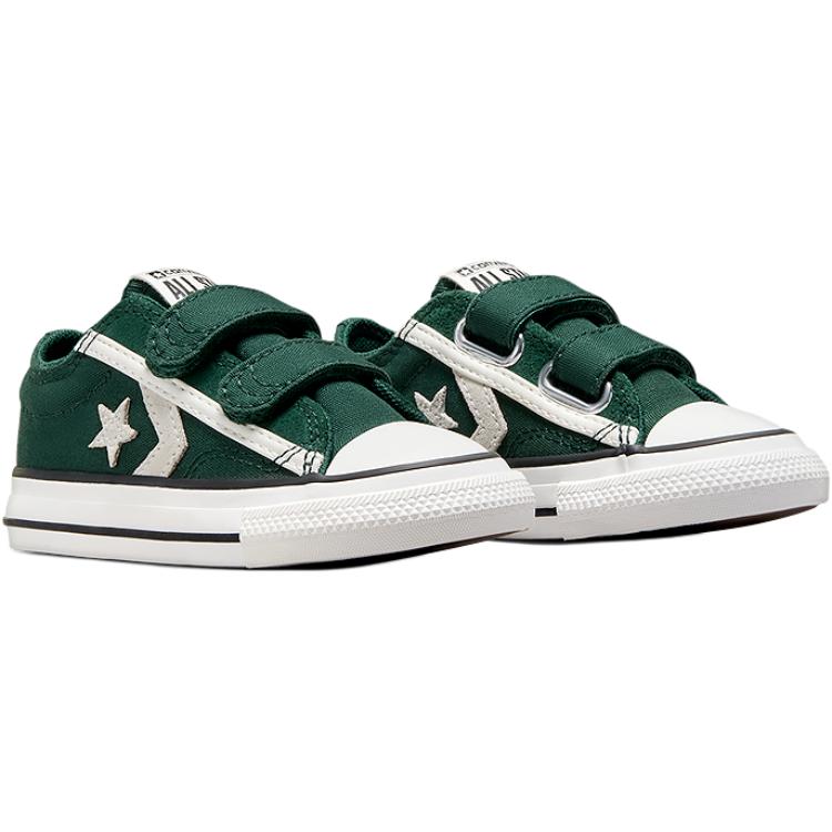 Низкие кроссовки All Star для малышей и младенцев Converse, зеленый — фото 3