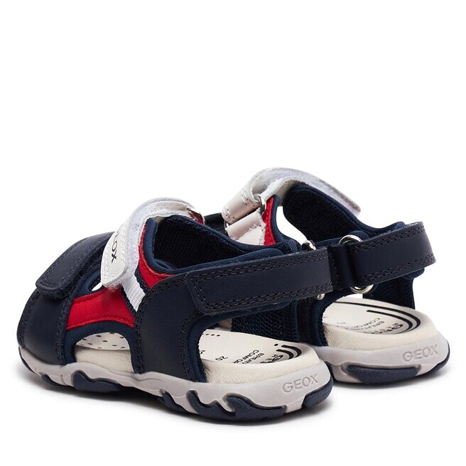 Сандалии Geox B Sandal Flaffee Boy B4559A 08515 C0735 M Navy/Red, темно-синий — фото 3