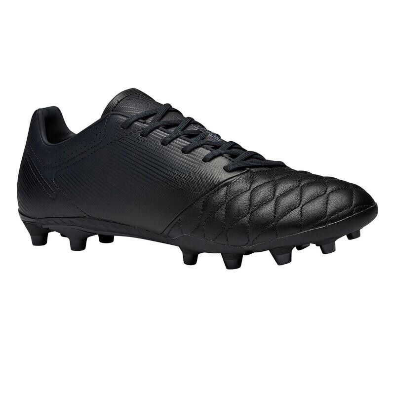 

Бутсы футбольные Kipsta Agility 540 Leather FG для взрослых, черные