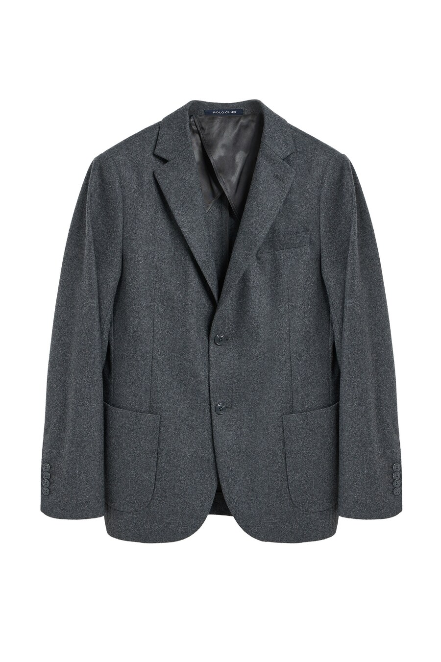 

Пиджак стандартного кроя Polo Club, серый