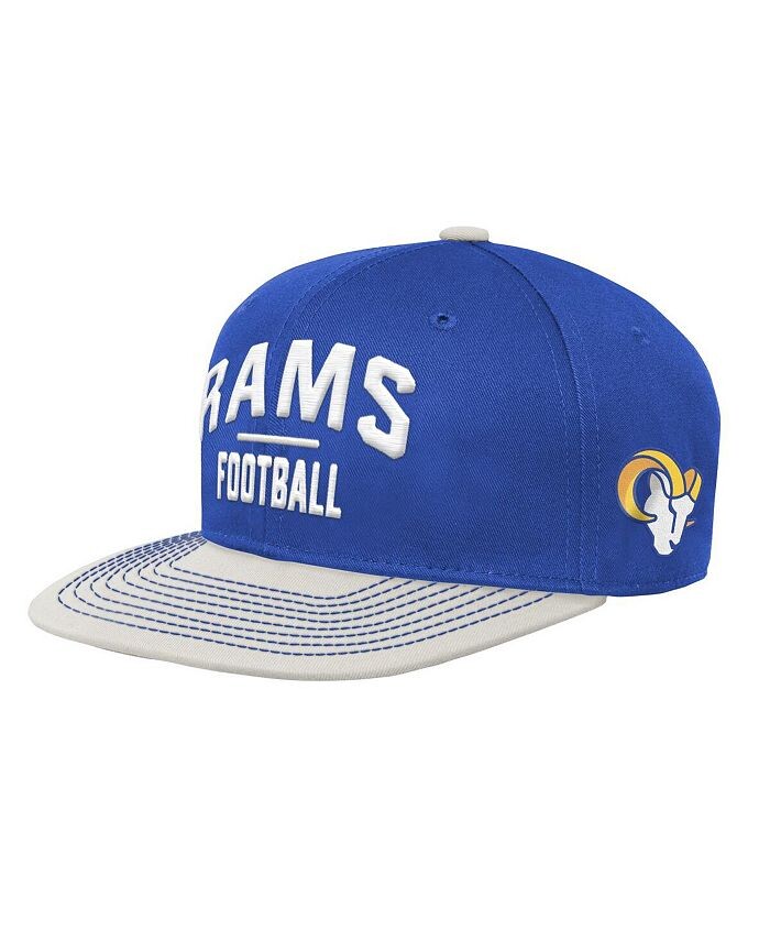 

Кепка Snapback Royal Los Angeles Rams для больших мальчиков и девочек с замком Outerstuff, синий