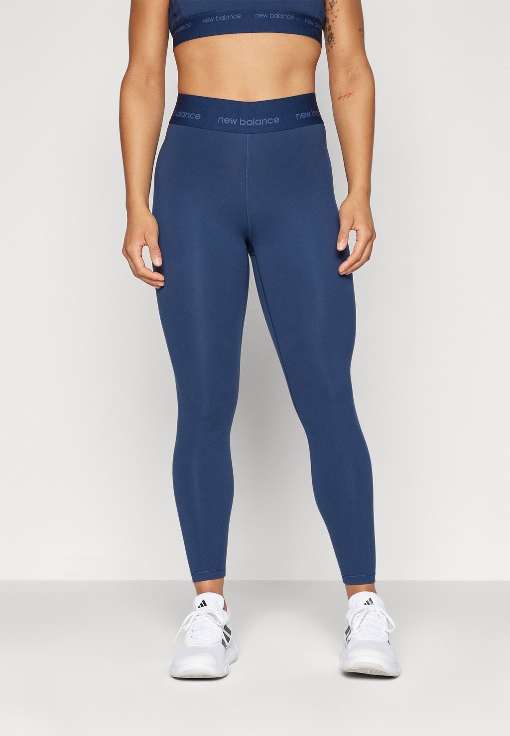 

Леггинсы SLEEK HIGH RISE LEGGING New Balance, цвет navy