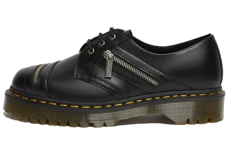 Полуботинки Dr. Martens 1461 Bex Zip Leather Shoes 'Black' Unisex
