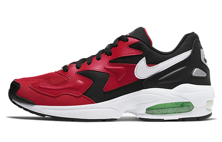Nike Air Max 2 Светло-черный красный электро-зеленый