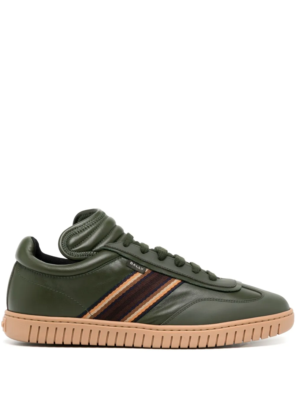 

Кеды с полосками Bally, зеленый