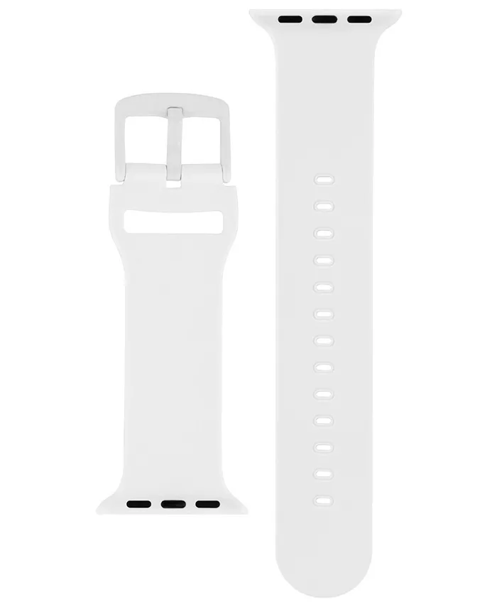 

Белый силиконовый ремешок без застежки для Apple Watch 42 мм (Series 10) и 38/40/41 мм WITHit