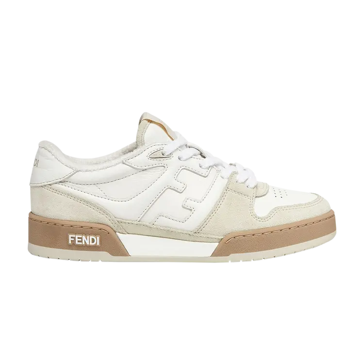Кроссовки Fendi Wmns Match, кремовый