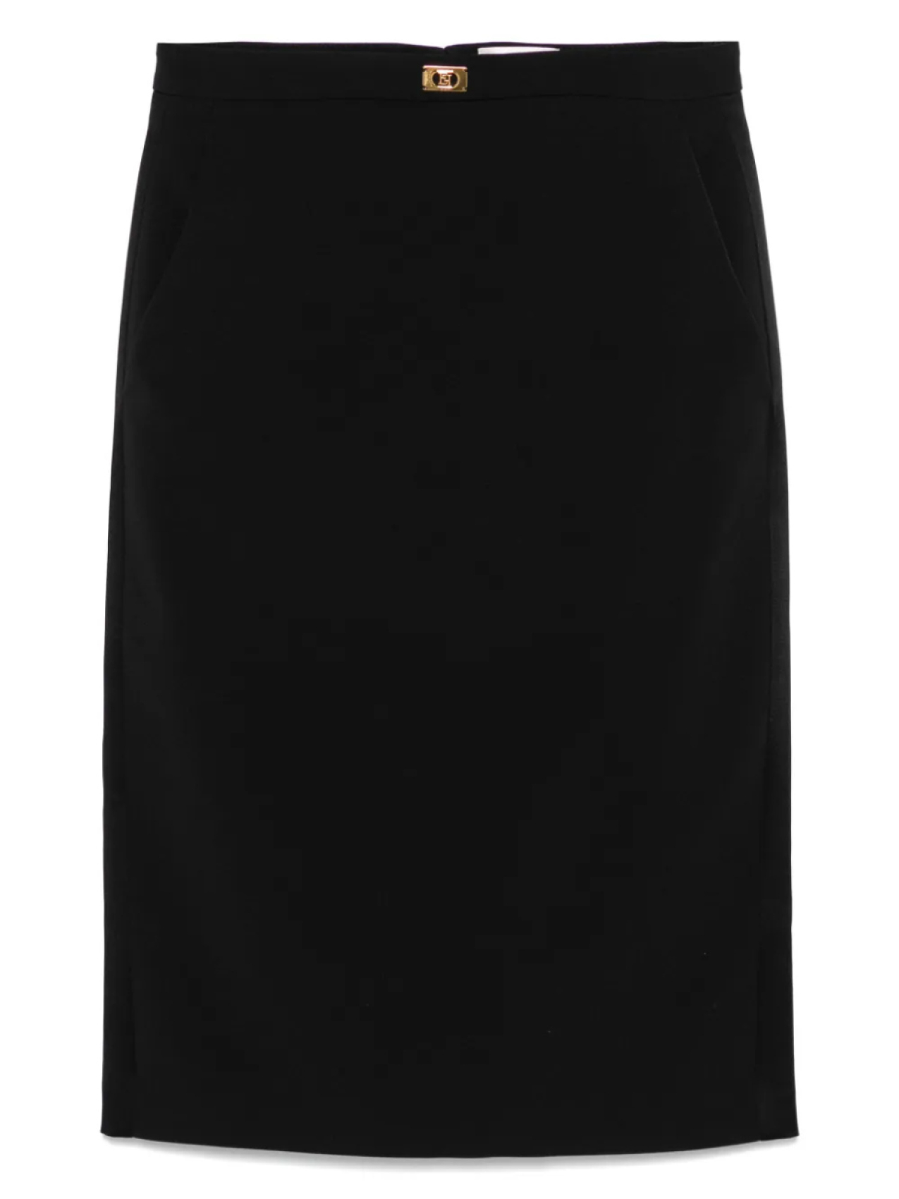 

Мини-юбка из крепа Elisabetta Franchi, черный
