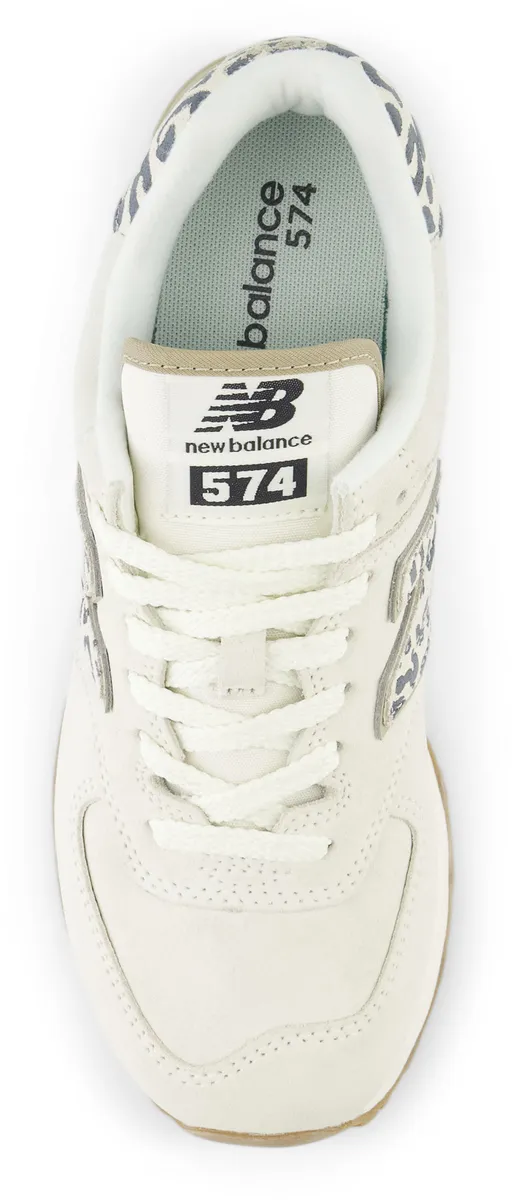 Кроссовки New Balance "WL574", кремовый — фото 4