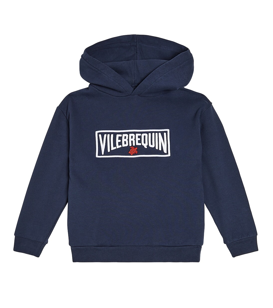 

Худи из хлопкового джерси с логотипом gary Vilebrequin Kids, синий