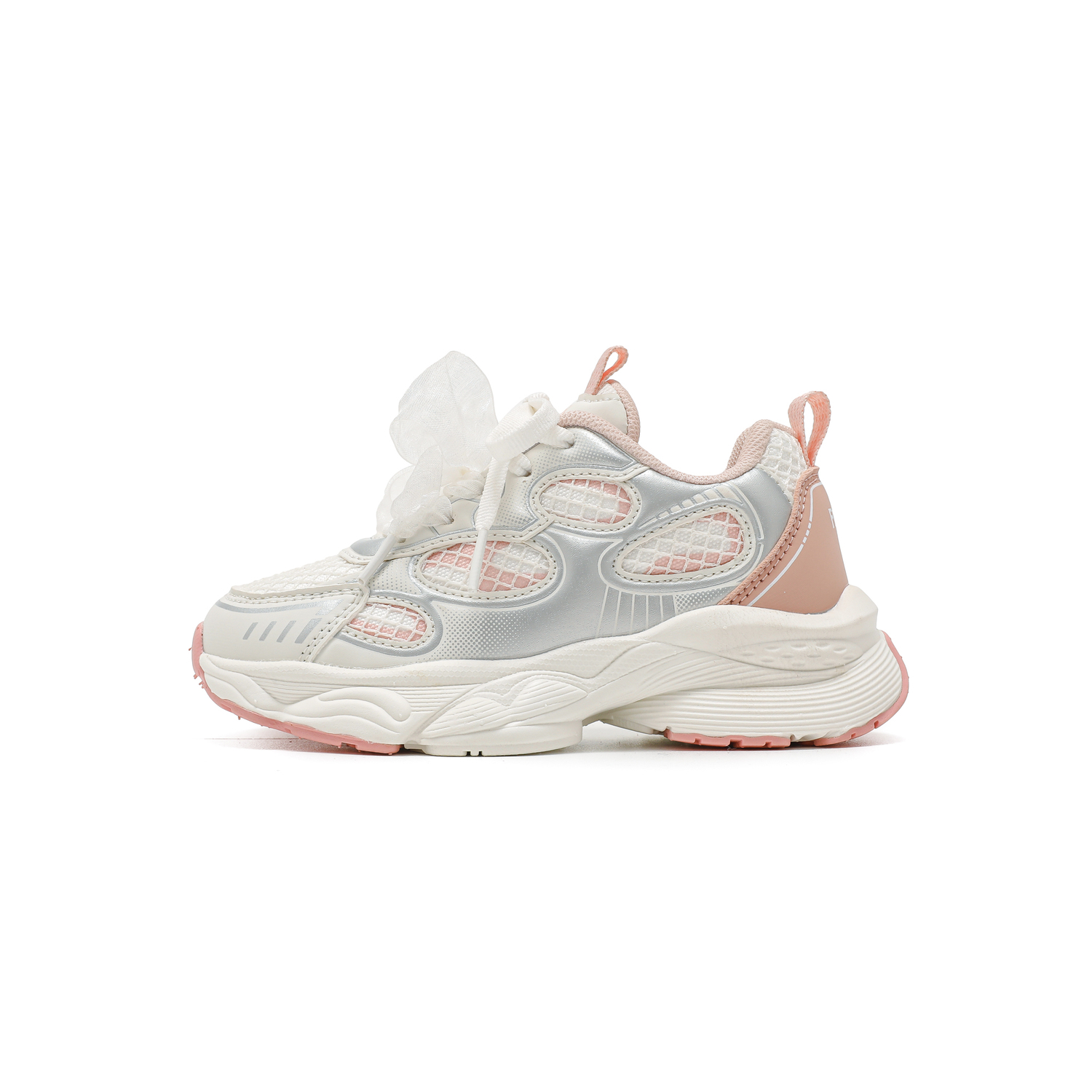 

Замороженная амортизация низкие кроссовки для бега kids' Disney, серый персик