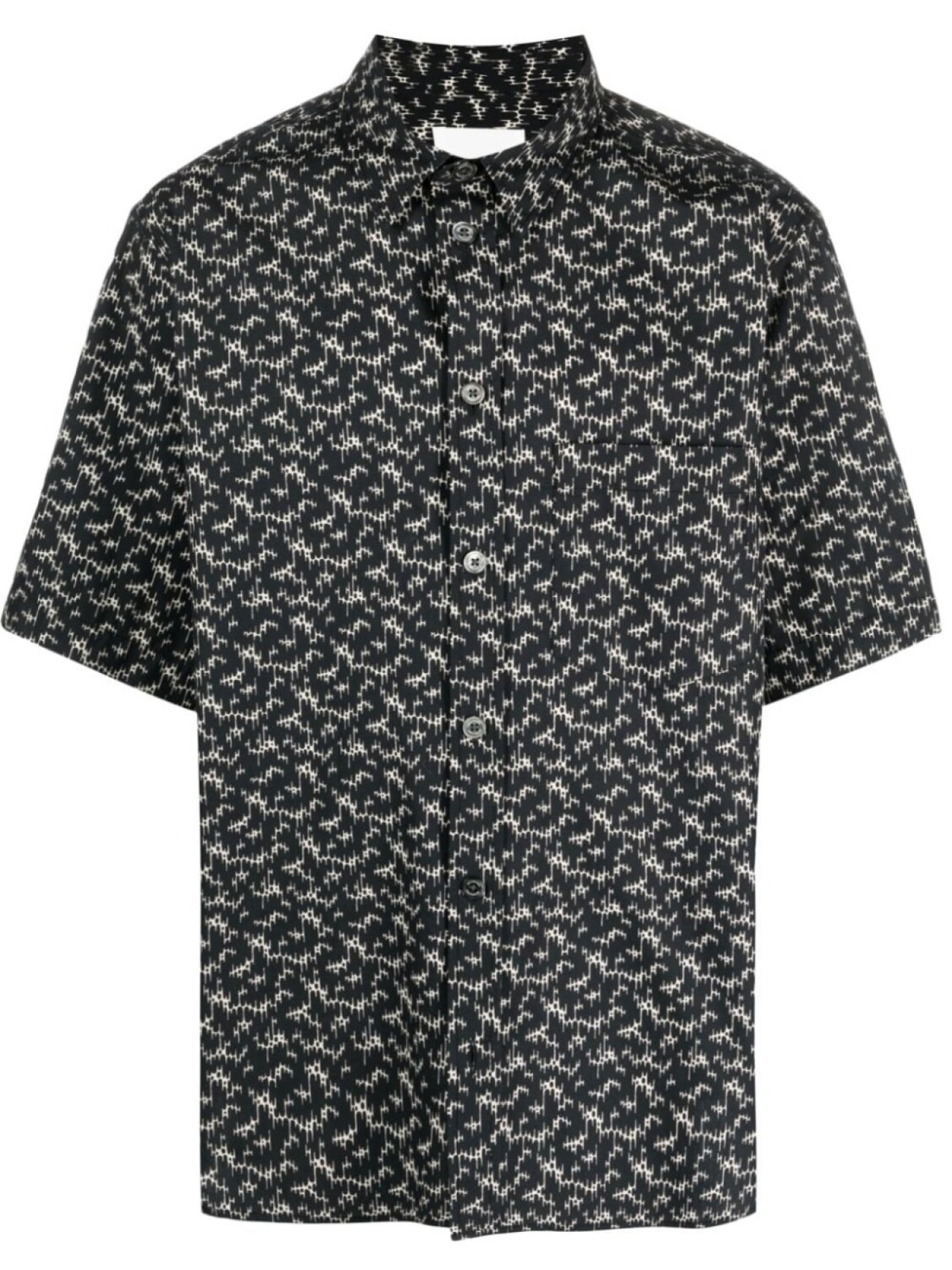 

Marant рубашка Labilio с графичным принтом, черный