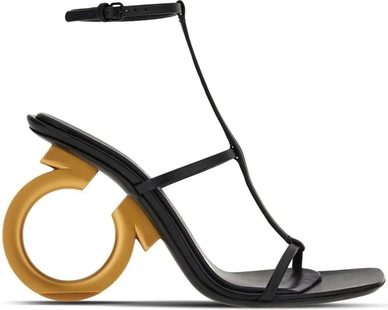 

Сандалии Salvatore Ferragamo, черный
