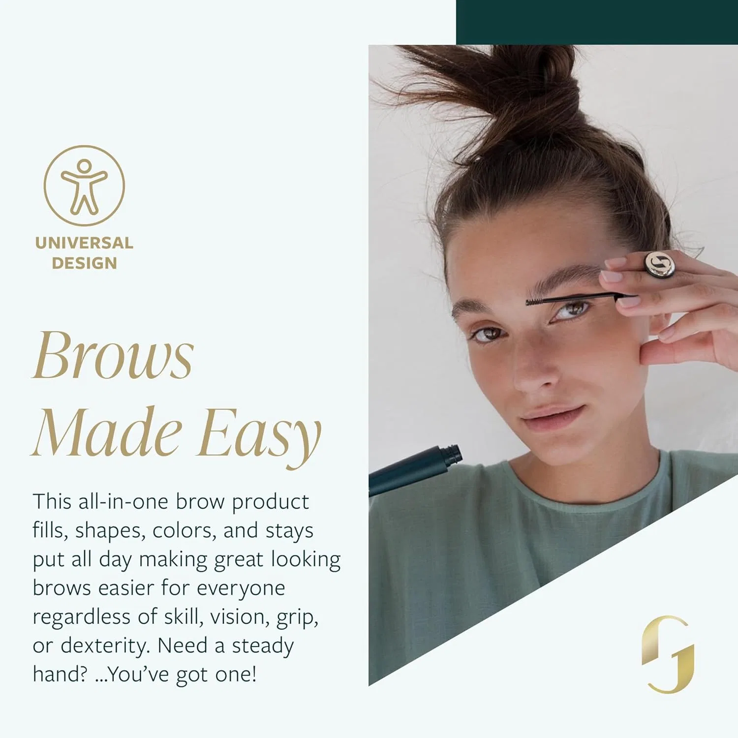 Гель для бровей Guide Beauty Brow Moment, темный, 28 г — фото 2